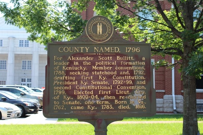 County Named, 1796 Marker image. Click for full size.