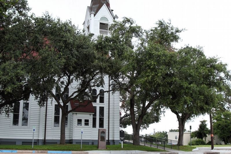 Site of Mission Nuestra Se�ora del Refugio Marker Area image. Click for full size.