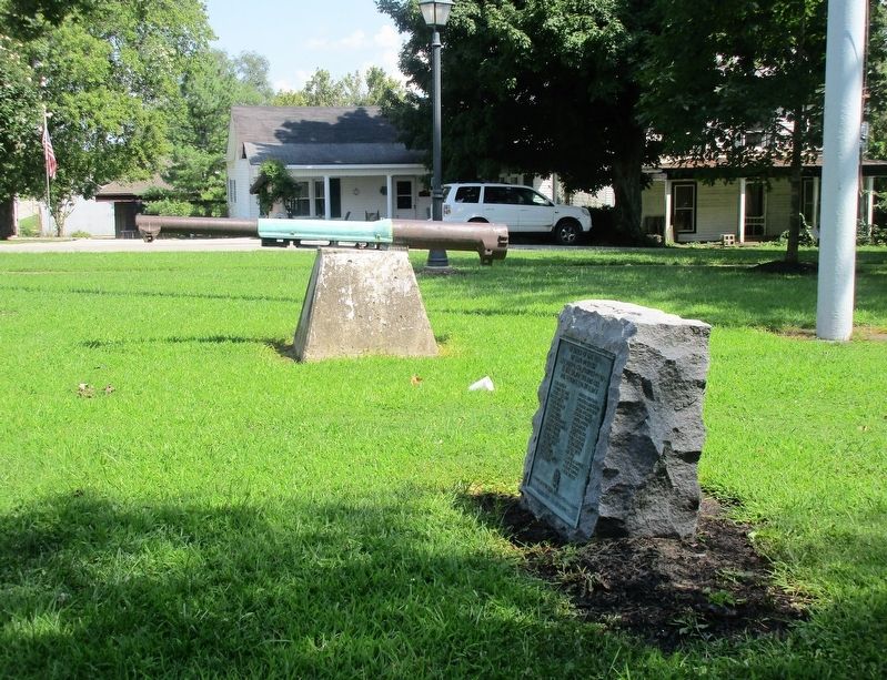 Byrd Township World War I DAR Monument Marker. Click for full size. Byrd Township World War I DAR Monument Marker image. Click for full size.
