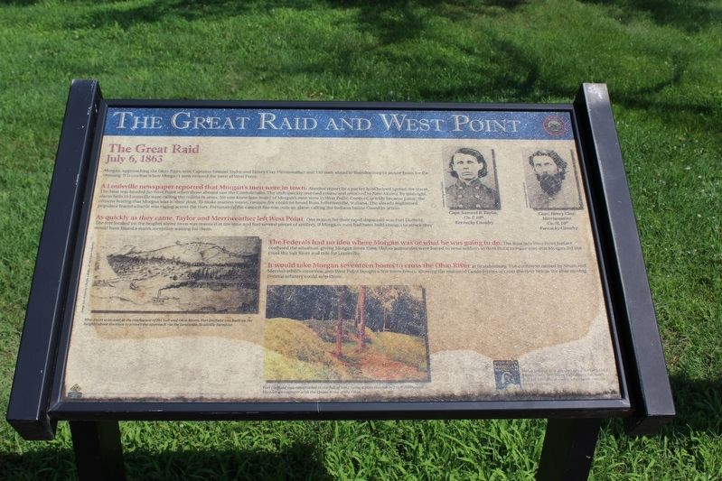 The Great Raid and West Point Marker image. Click for full size.