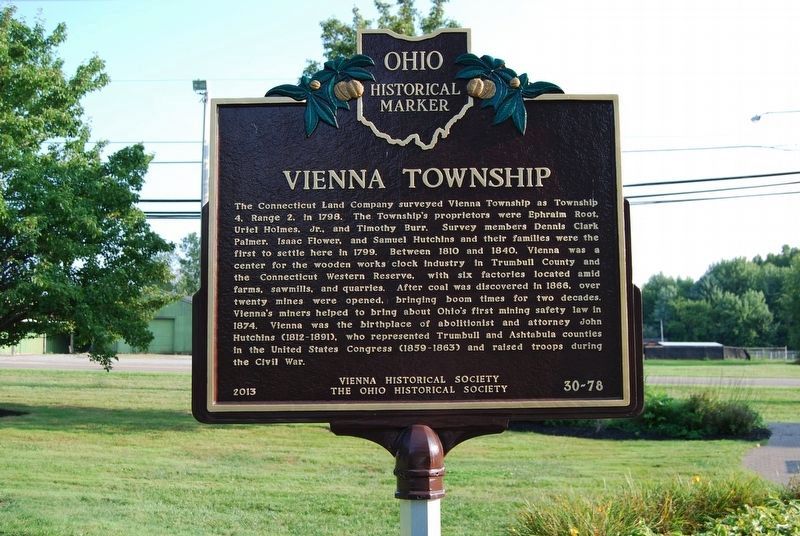 Vienna Township Marker image. Click for full size.