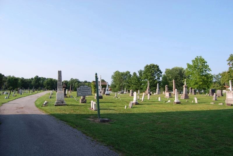 Vienna Township Cemetery. Click for full size. Vienna Township Cemetery image. Click for full size.