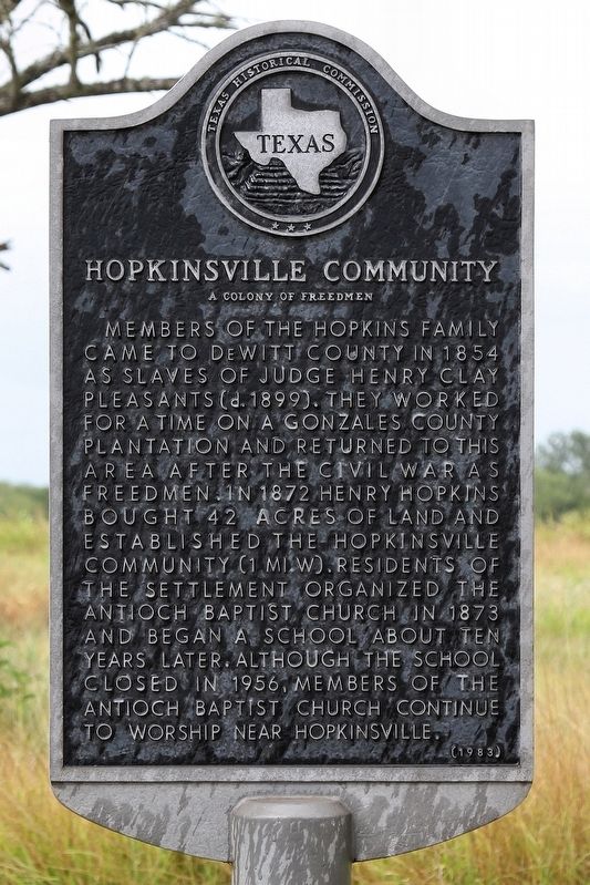 Hopkinsville Community Marker image. Click for full size.