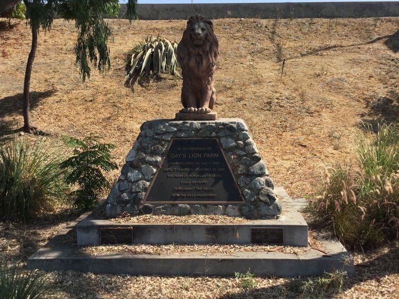 Gays Lion Farm Marker image. Click for full size.