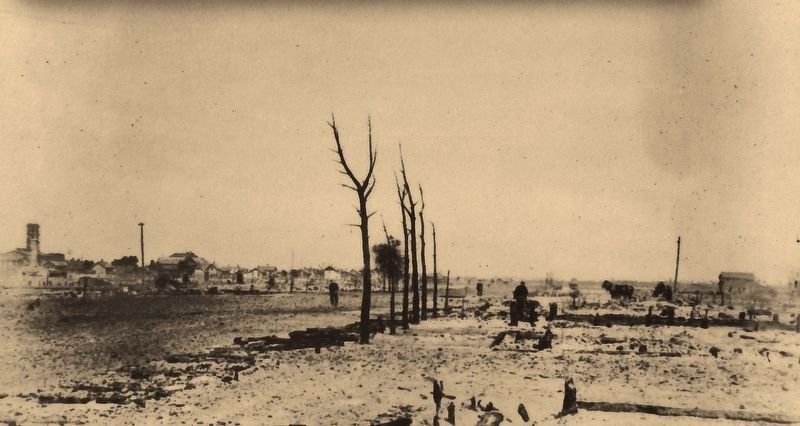 Marker detail: July 1888 fire. Click for full size. Marker detail: July 1888 fire image. Click for full size.