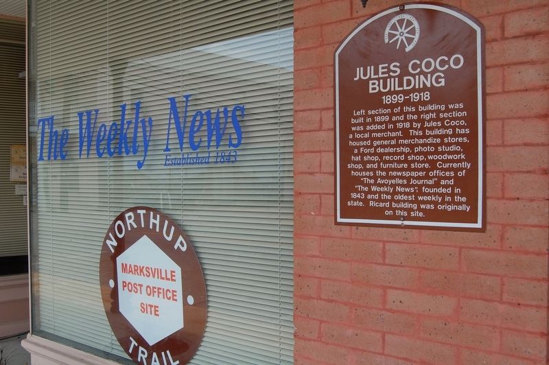 Jules Coco Building Marker image. Click for full size.