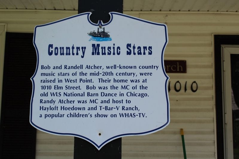 Country Music Stars Marker image. Click for full size.