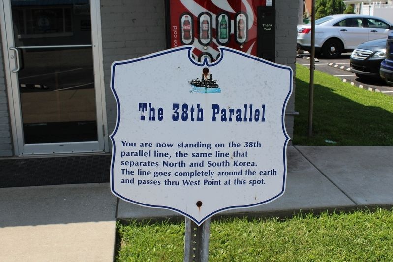The 38th Parallel Marker image. Click for full size.