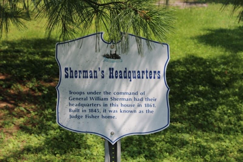 Sherman's Headquarters Marker. Click for full size. Sherman's Headquarters Marker image. Click for full size.