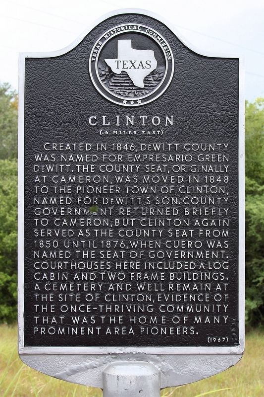 Clinton Marker image. Click for full size.