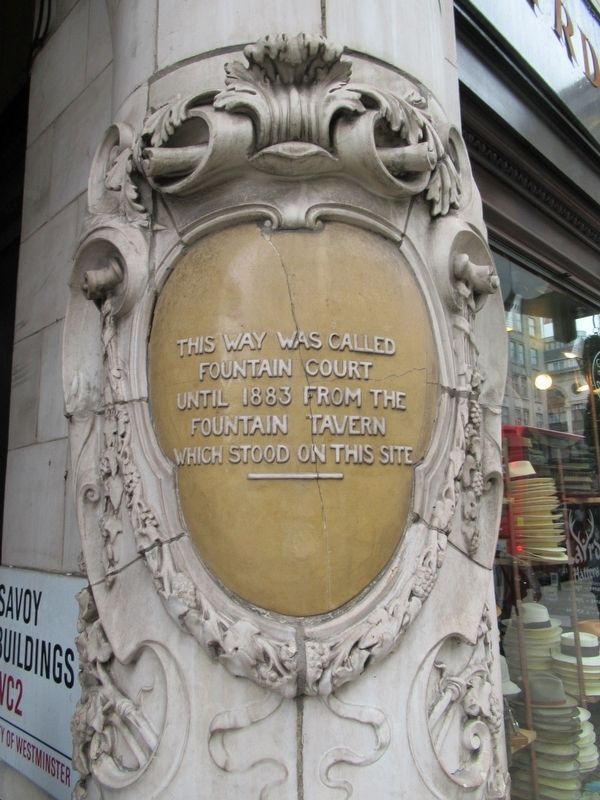 The Fountain Tavern Marker image. Click for full size.