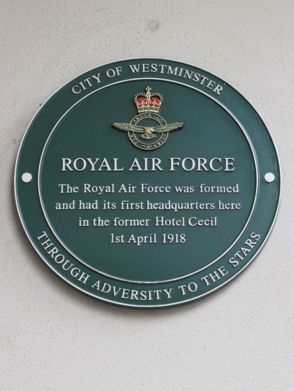 Royal Air Force Marker image. Click for full size.