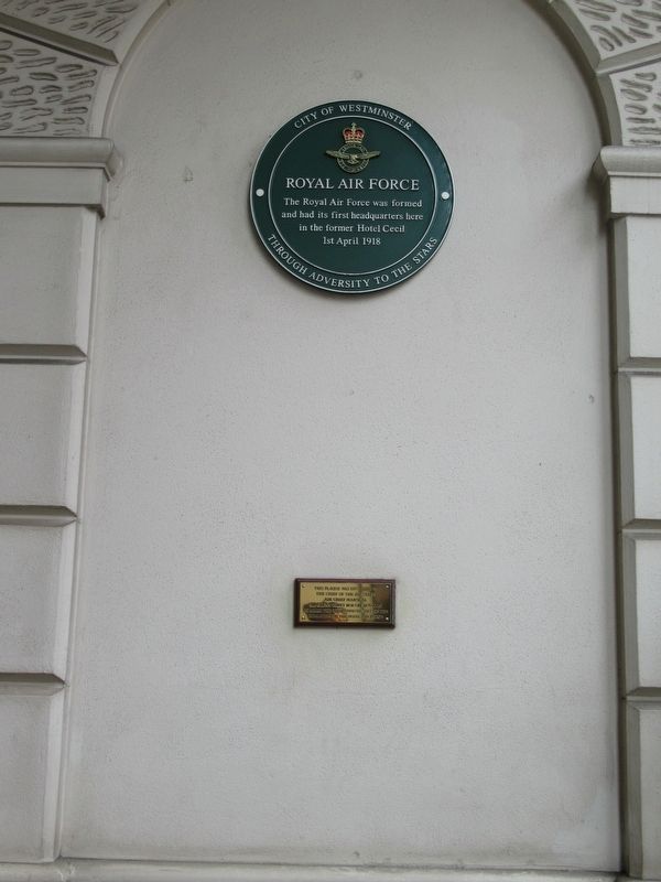 Royal Air Force Marker. Click for full size. Royal Air Force Marker image. Click for full size.
