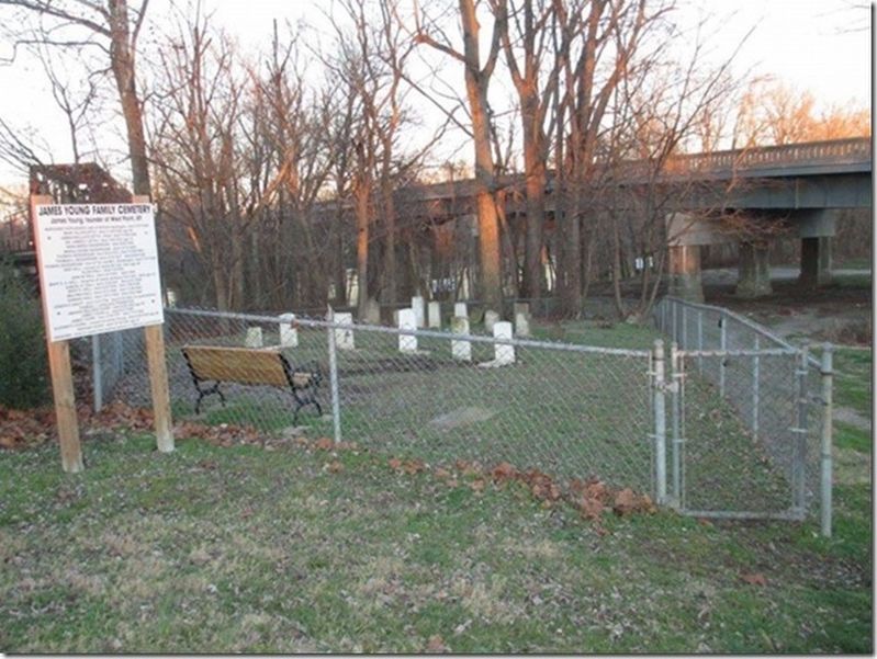 James Young Family Cemetery. Click for full size. James Young Family Cemetery image. Click for full size.