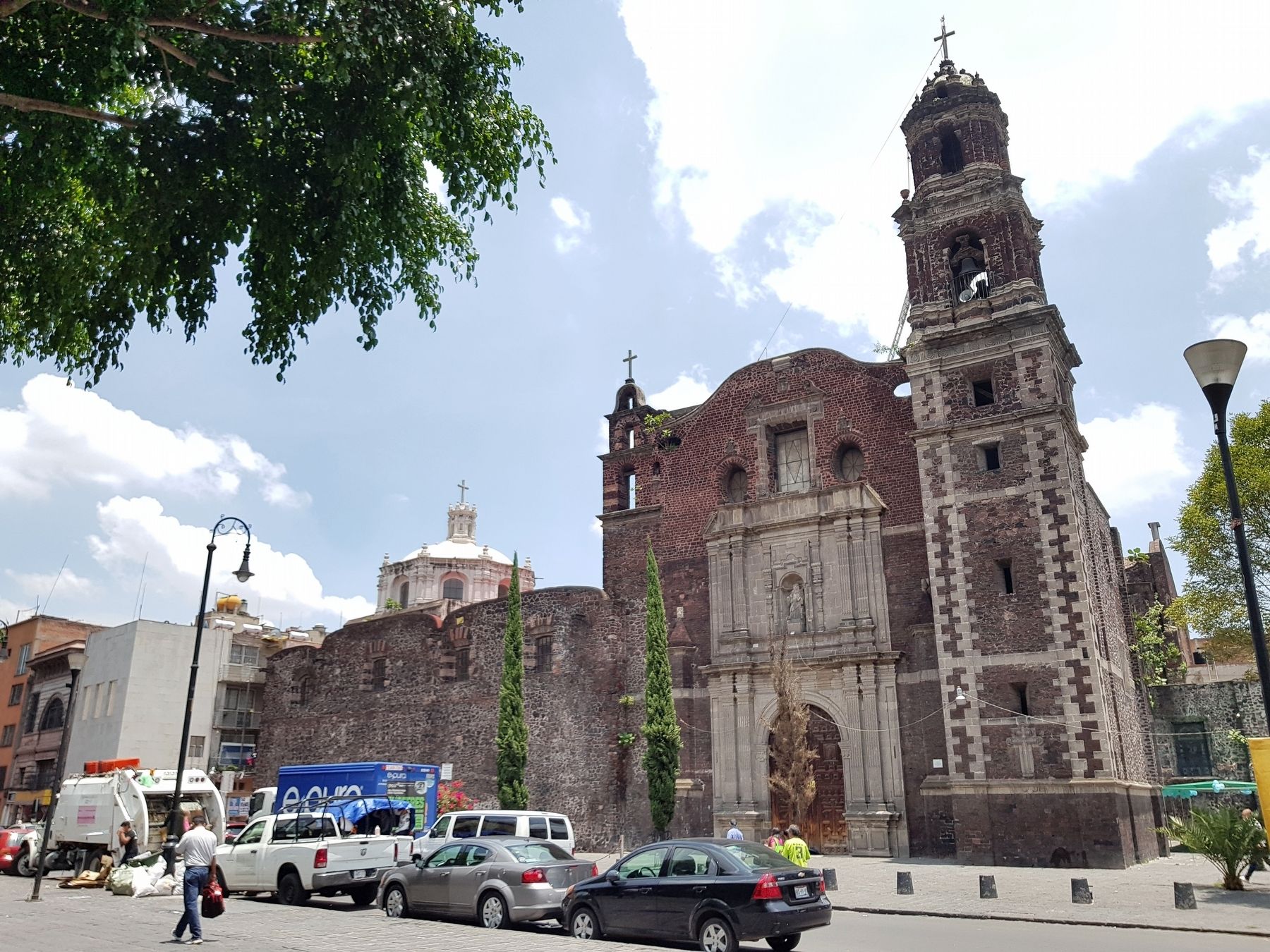 Parish of Santa Catarina and Marker image. Click for full size.