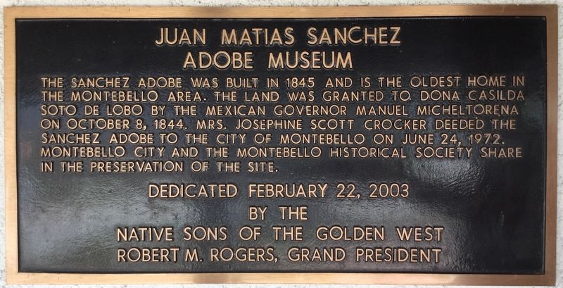 Juan Matias Sanchez Adobe Marker image. Click for full size.