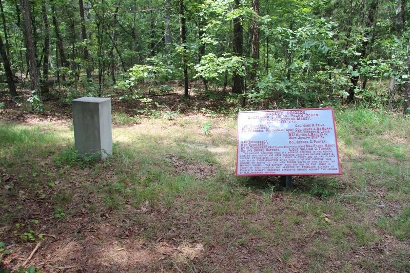 4th Confederate Tennessee Infantry Marker. Click for full size. 4th Confederate Tennessee Infantry Marker image. Click for full size.