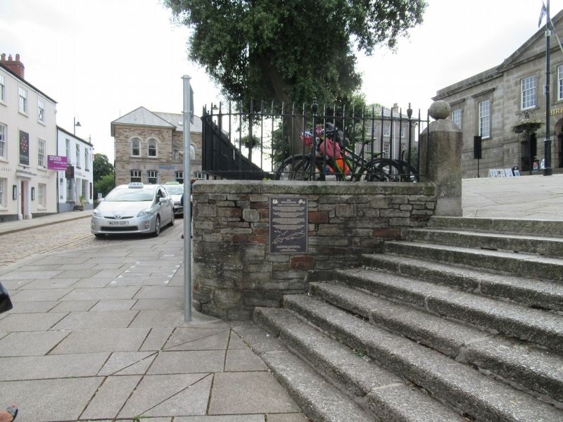 The Trafalgar Way Marker. Click for full size. The Trafalgar Way Marker image. Click for full size.