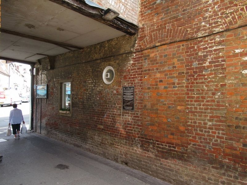 The Trafalgar Way Marker. Click for full size. The Trafalgar Way Marker image. Click for full size.