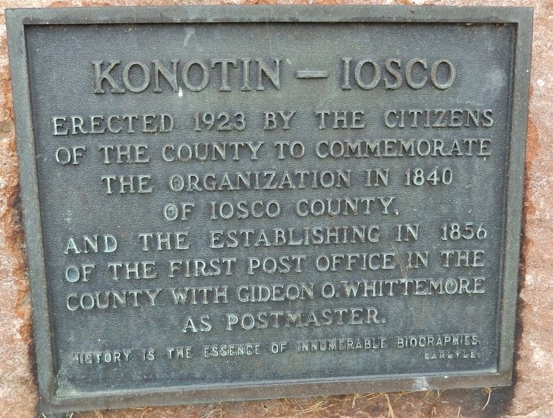 Konotin-Iosco Marker image. Click for full size.