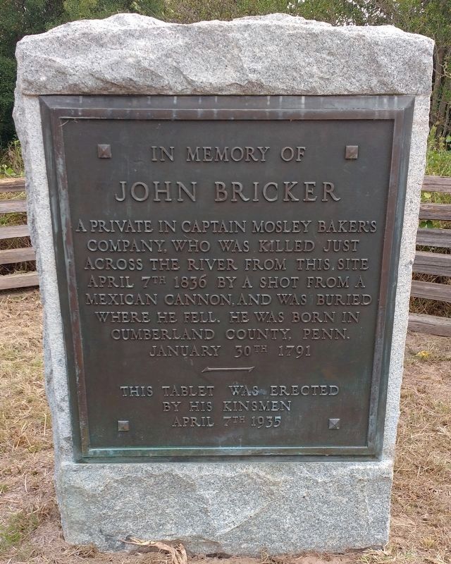 John Bricker Marker image. Click for full size.