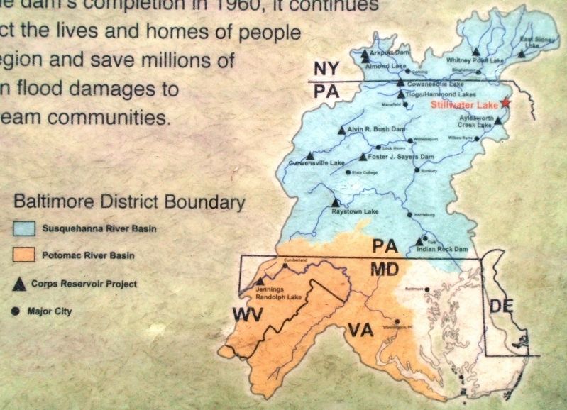 Stillwater Lake Marker Detail. Click for full size. Stillwater Lake Marker Detail image. Click for full size.