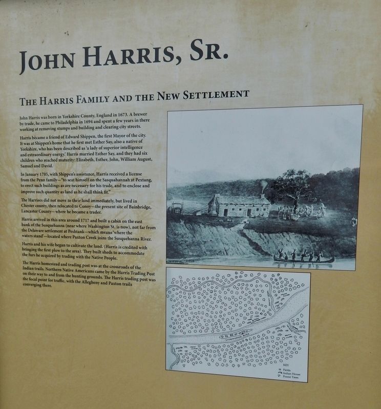John Harris, Sr. Marker image. Click for full size.