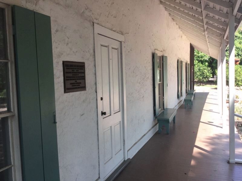 Casa Adobe de San Rafael and Marker. Click for full size. Casa Adobe de San Rafael and Marker image. Click for full size.