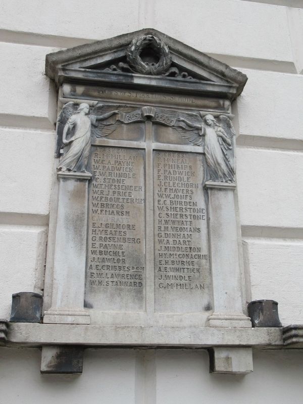 Boys of St. Martin�s School Memorial image. Click for full size.