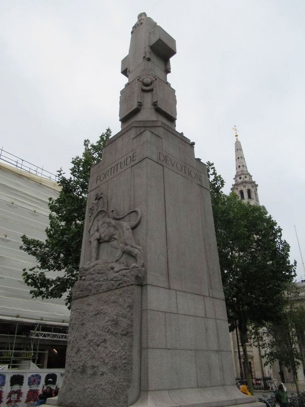 Edith Cavell Memorial. Click for full size. Edith Cavell Memorial image. Click for full size.