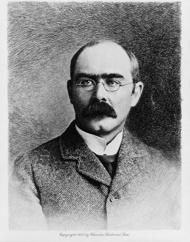 Rudyard Kipling. Click for full size. Rudyard Kipling image. Click for full size.