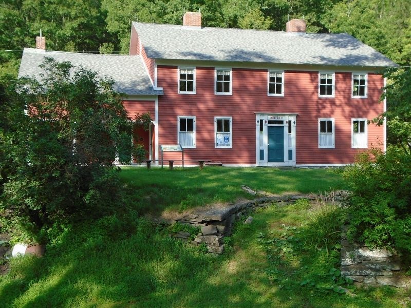 Daniels' Farmhouse at New Castle and Marker image. Click for full size.
