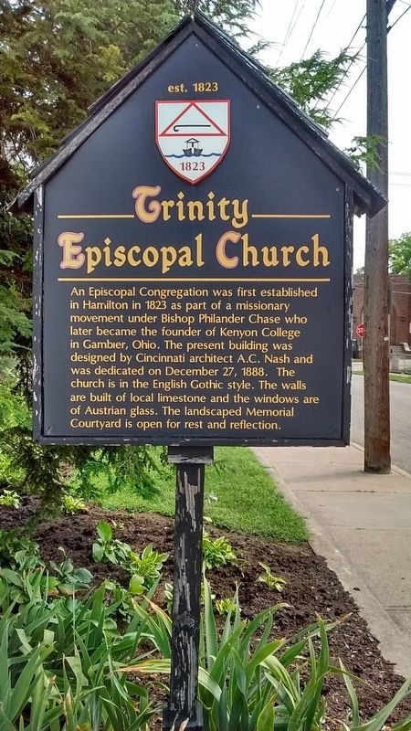 Trinity Episcopal Church Marker image. Click for full size.