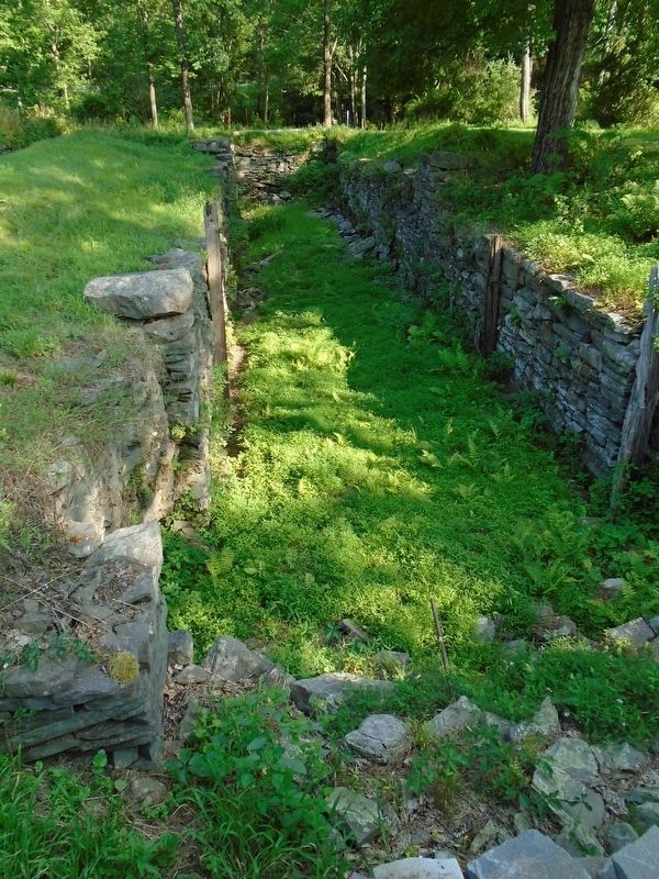 Delaware & Hudson Canal Lock 31 Remnants. Click for full size. Delaware & Hudson Canal Lock 31 Remnants image. Click for full size.