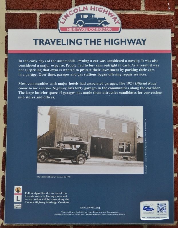 Traveling the Highway Marker. Click for full size. Traveling the Highway Marker image. Click for full size.