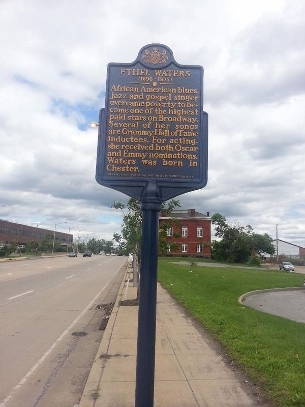 Ethel Waters Marker. Click for full size. Ethel Waters Marker image. Click for full size.