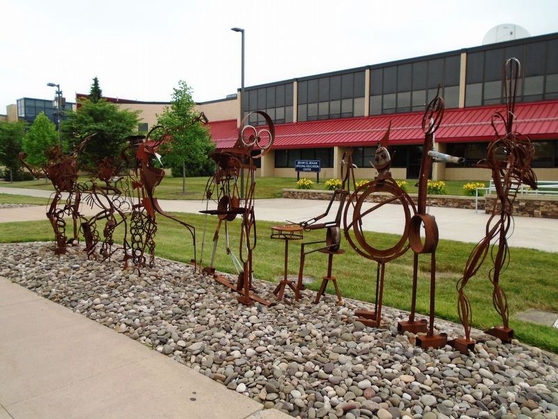 Student Bodies Sculptures image. Click for full size.