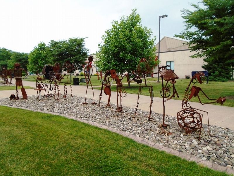 Student Bodies Sculptures image. Click for full size.