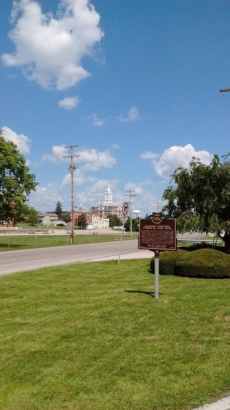 Riverfront Industries Powered by Canal Water / How Napoleon Kept Its Name Marker. Click for full size. Riverfront Industries Powered by Canal Water / How Napoleon Kept Its Name Marker image. Click for full size.