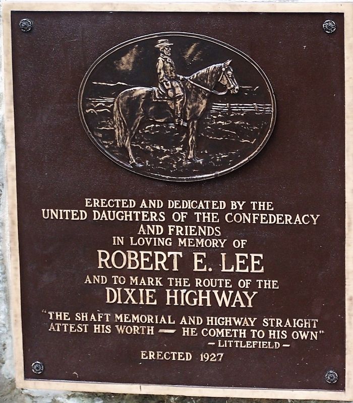Robert E. Lee Marker image. Click for full size.
