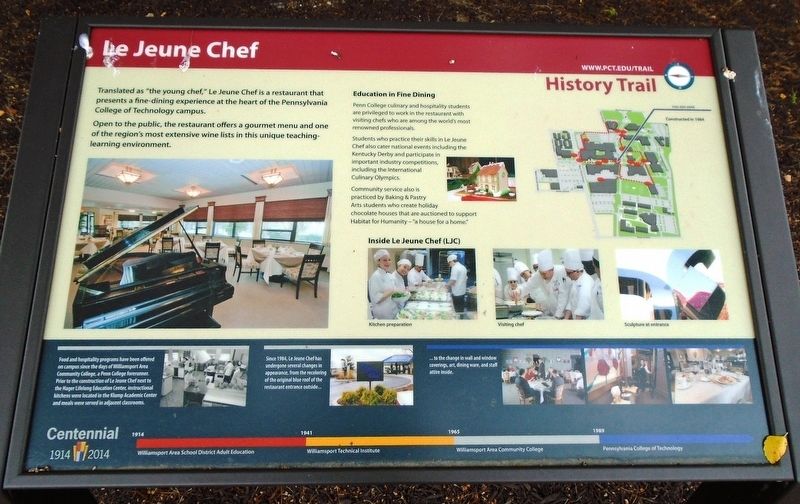 Le Jeune Chef Marker image. Click for full size.