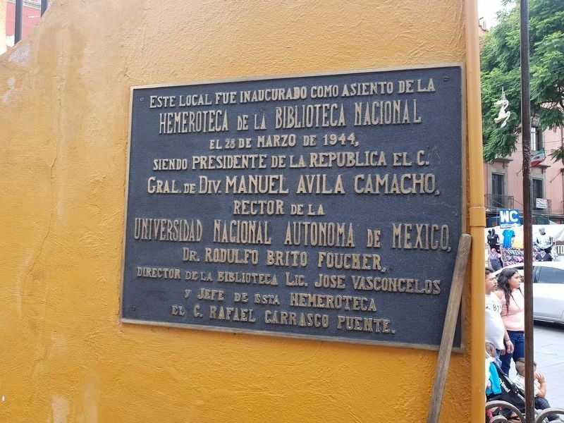 A nearby additional marker on the 1944 National Periodicals Collection. Click for full size. A nearby additional marker on the 1944 National Periodicals Collection image. Click for full size.