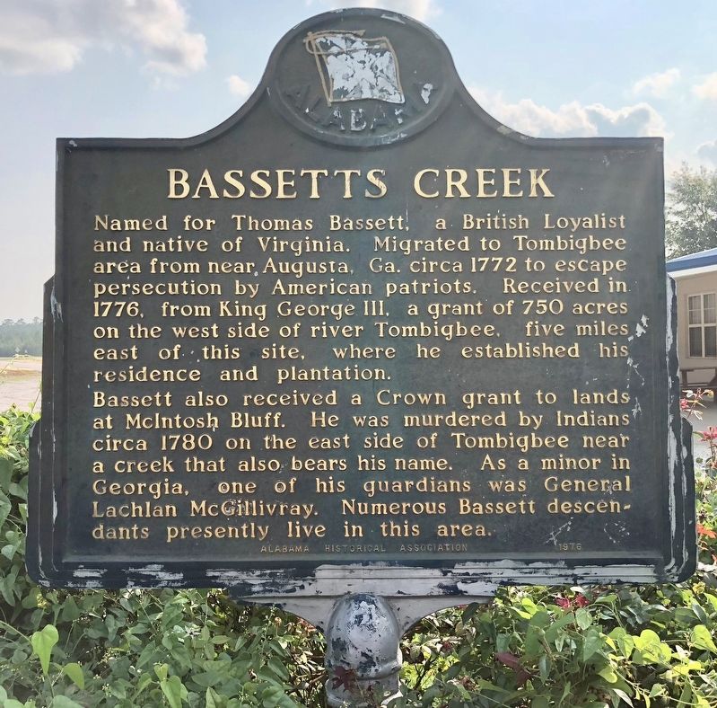 Bassetts Creek Marker image. Click for full size.