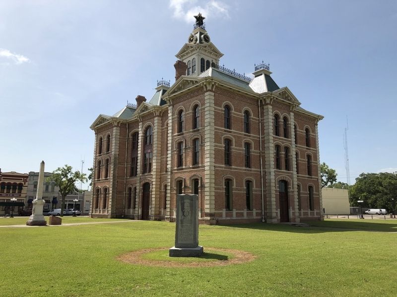 Wharton County Confederate Memorial image. Click for full size.