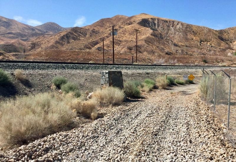Lang Southern Pacific Station Marker. Click for full size. Lang Southern Pacific Station Marker image. Click for full size.
