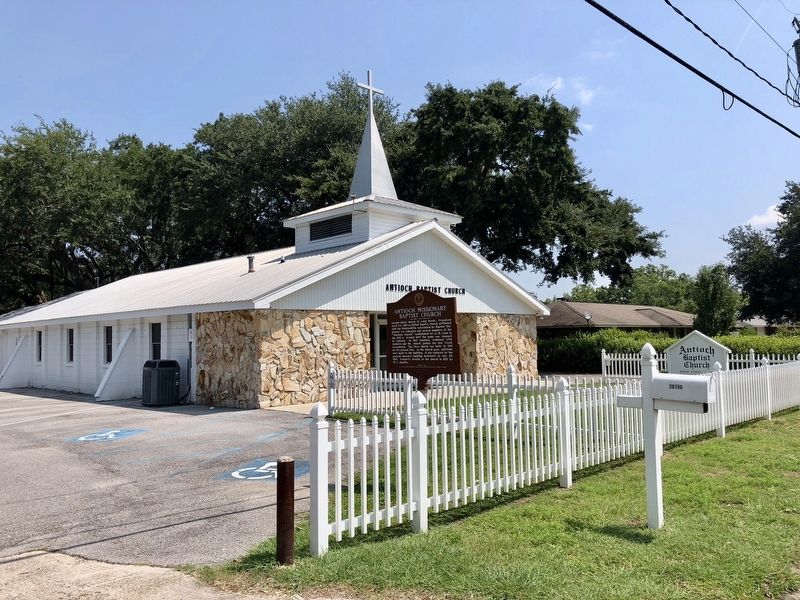 Current Antioch Baptist Church. image. Click for full size.