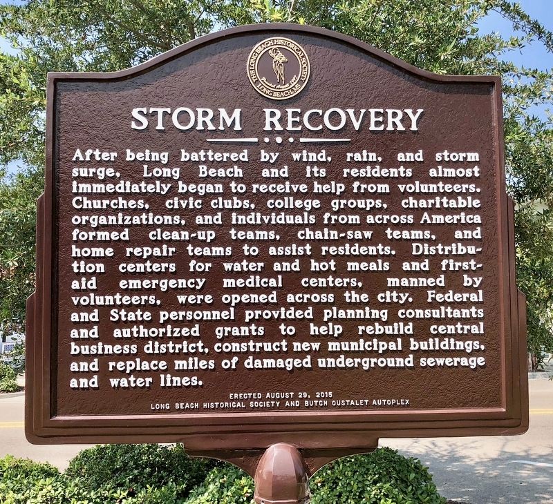 Storm Recovery Marker image. Click for full size.
