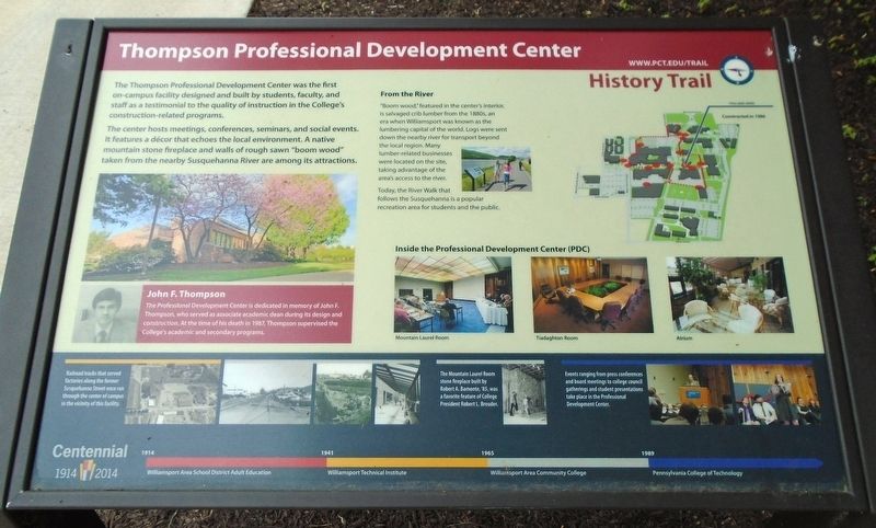 Thompson Professional Development Center Marker image. Click for full size.
