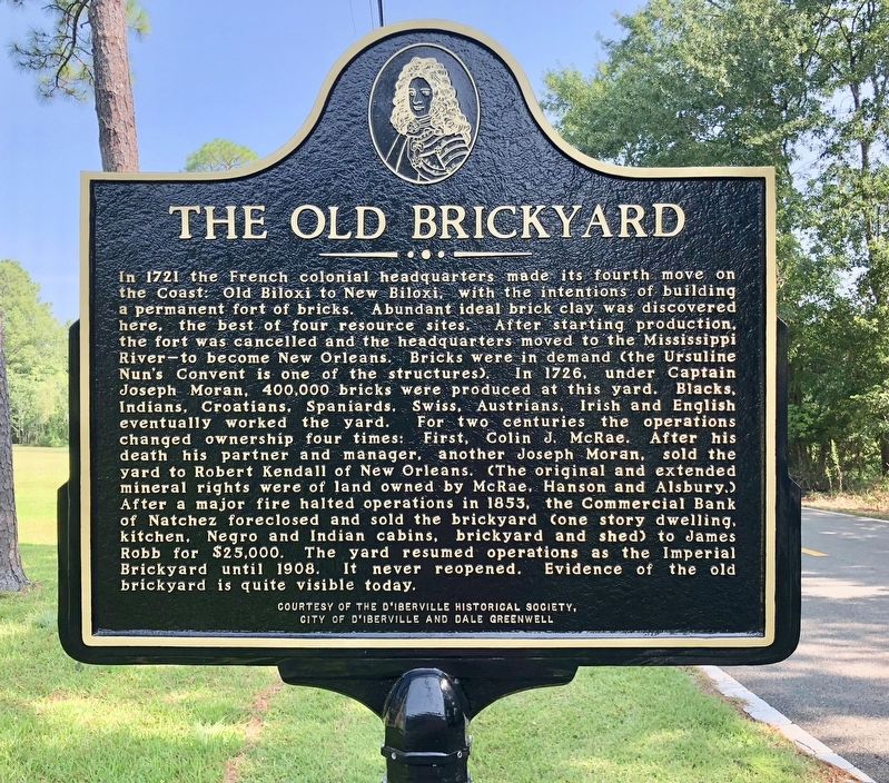 The Old Brickyard Marker image. Click for full size.