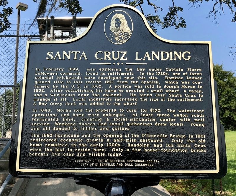 Santa Cruz Landing Marker image. Click for full size.